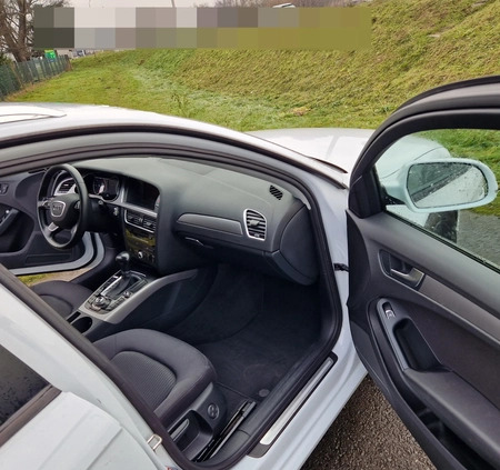 Audi A4 cena 44900 przebieg: 199000, rok produkcji 2013 z Żory małe 191